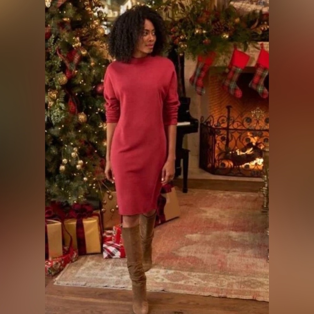 New Frank & Eileen IZZIE Sweatshirt Party Dress L